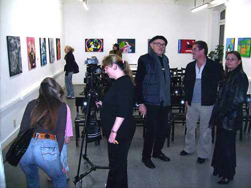 Vernissage der Ausstellung "Moderne Junge Kunst" 2006